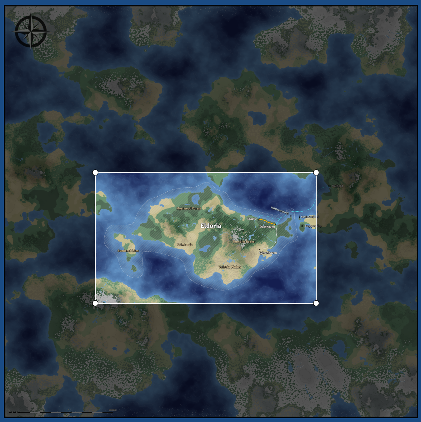 Map Crop Tool