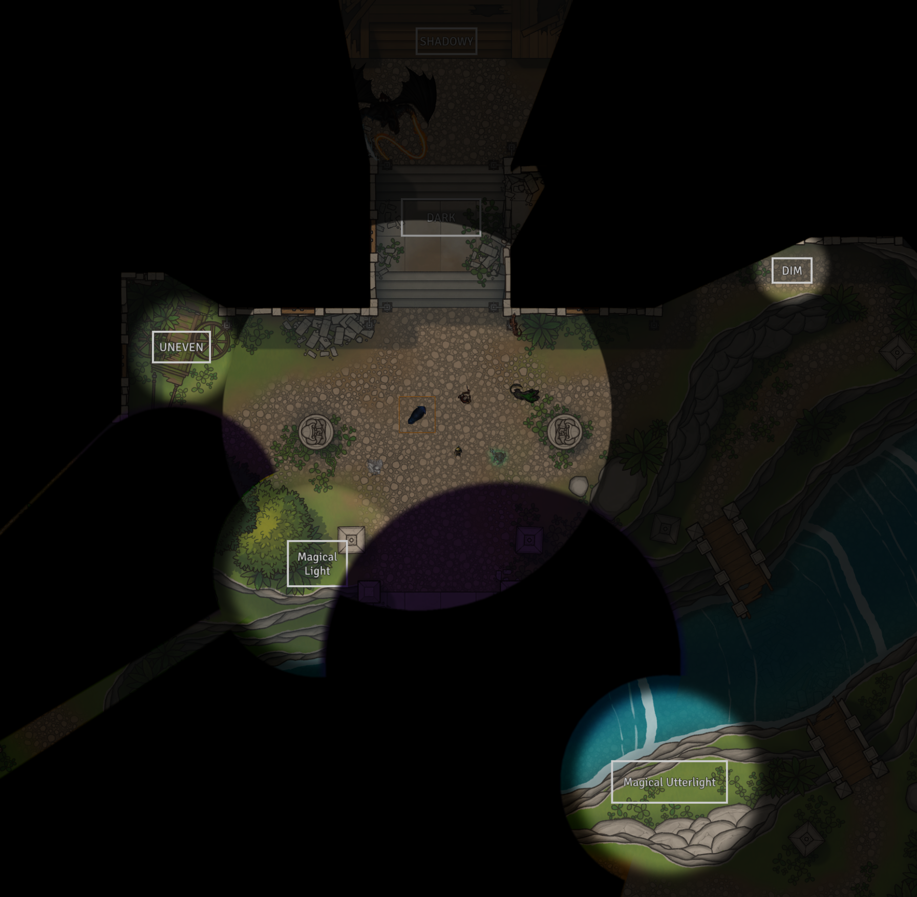 Token view Darkvision