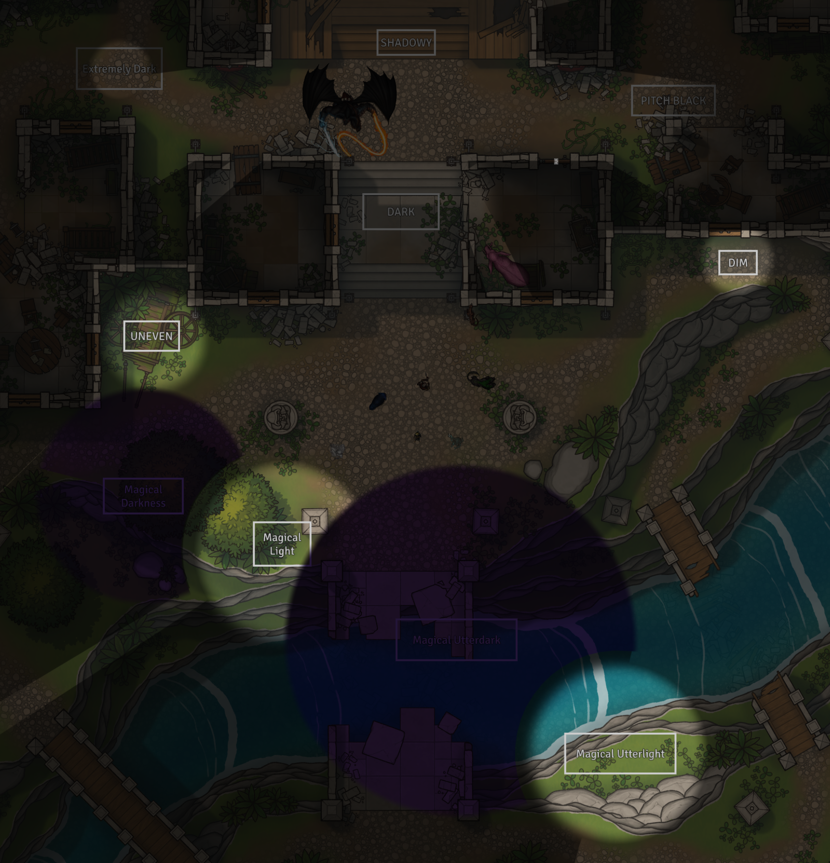 GM view with no token selected