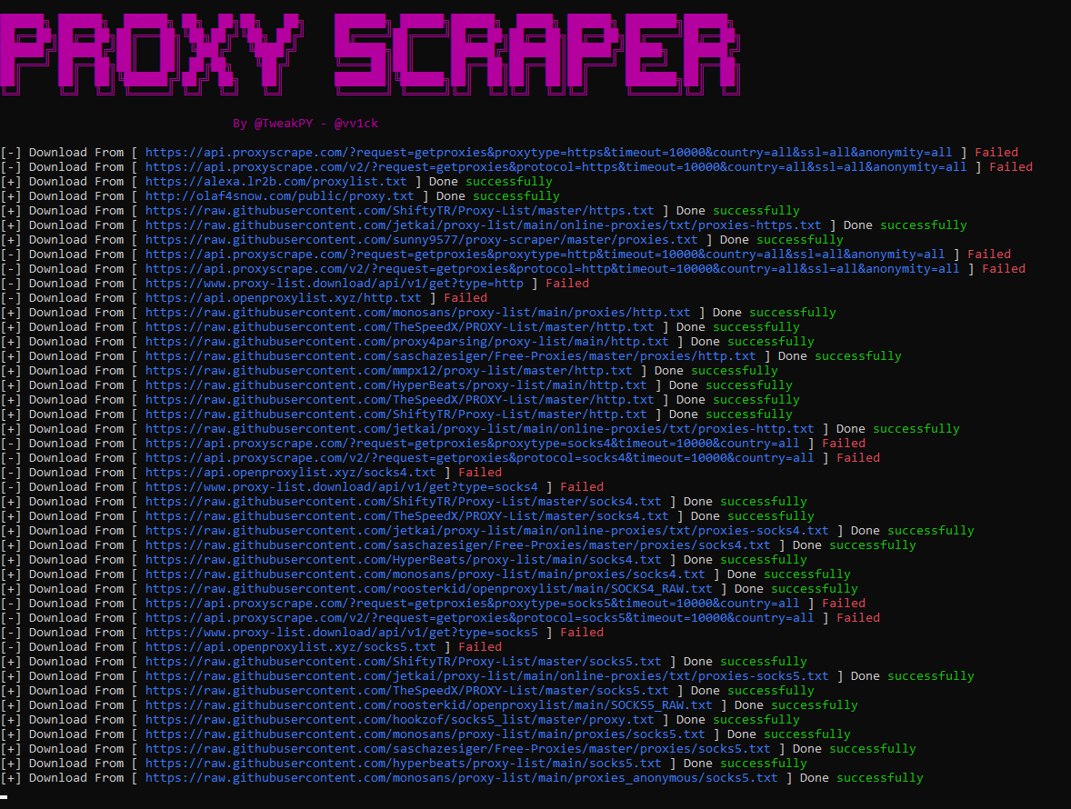 Proxy-Scraper