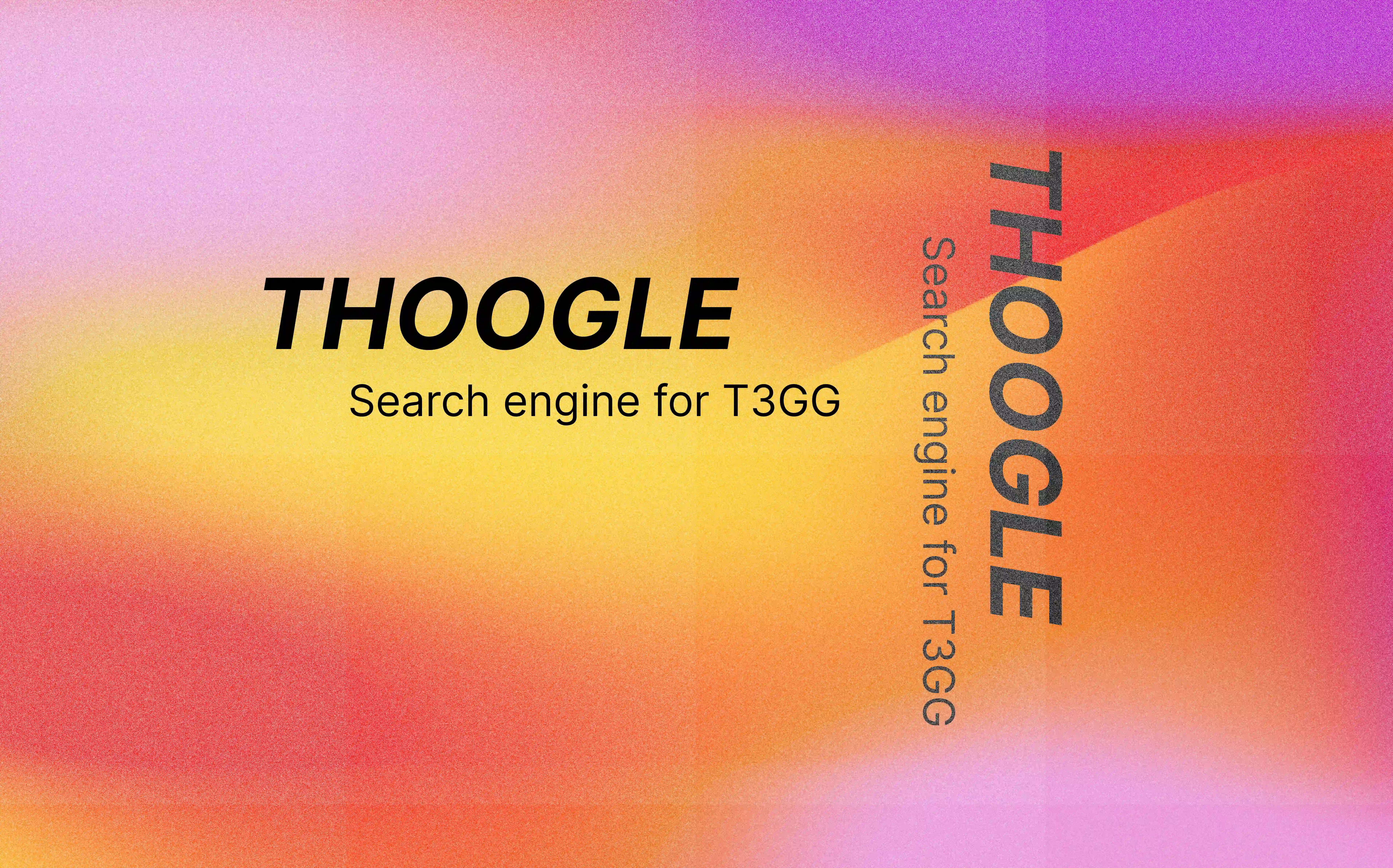 Cover image for Thoogle