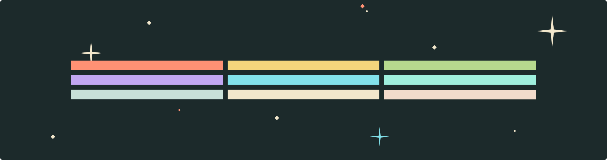 Fineorite theme for Zed editor - color palette
