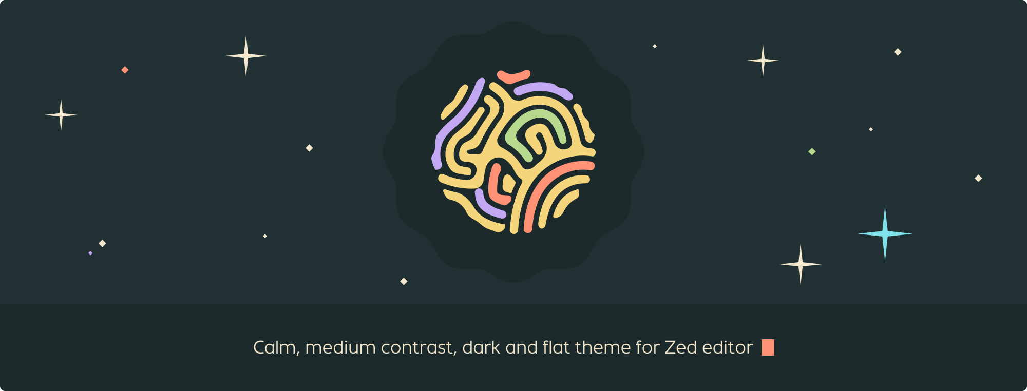 Fineorite theme for Zed editor - title