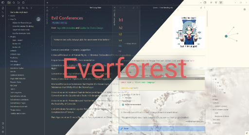 Everforest Enchanted