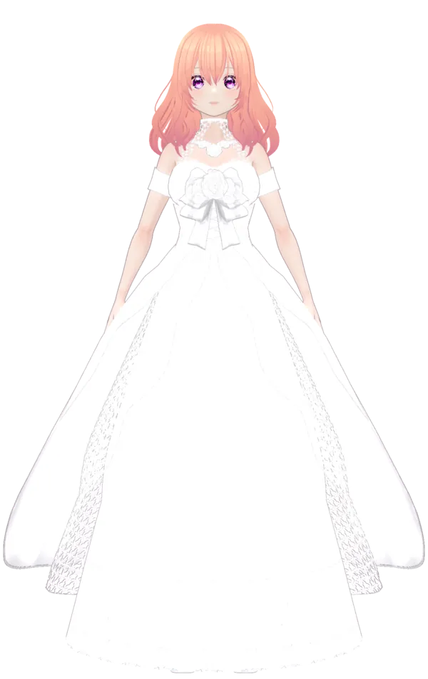 XiaoChun in Wedding Dress