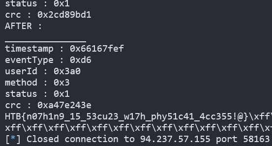 Flash-ing Logs flag