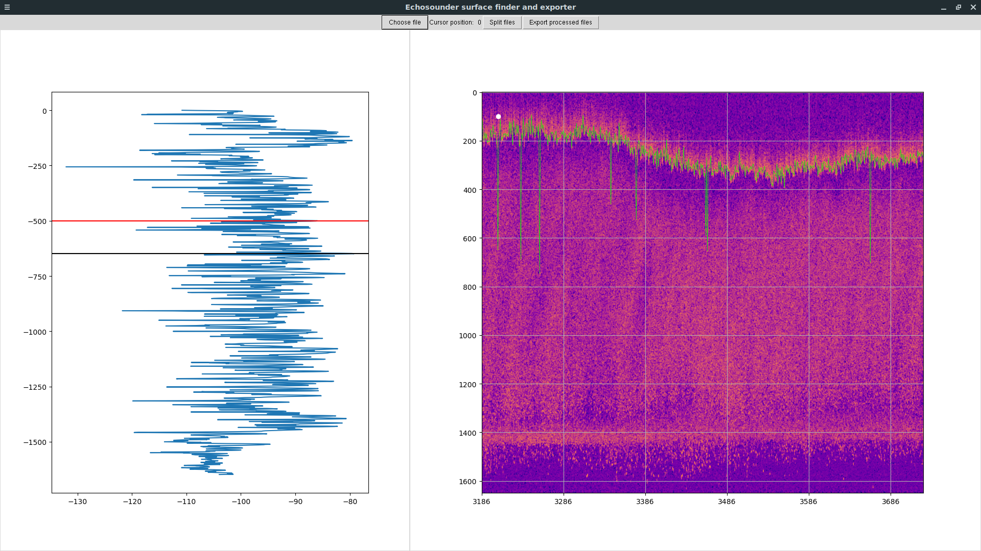 Surface finder