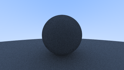 Two gray spheres