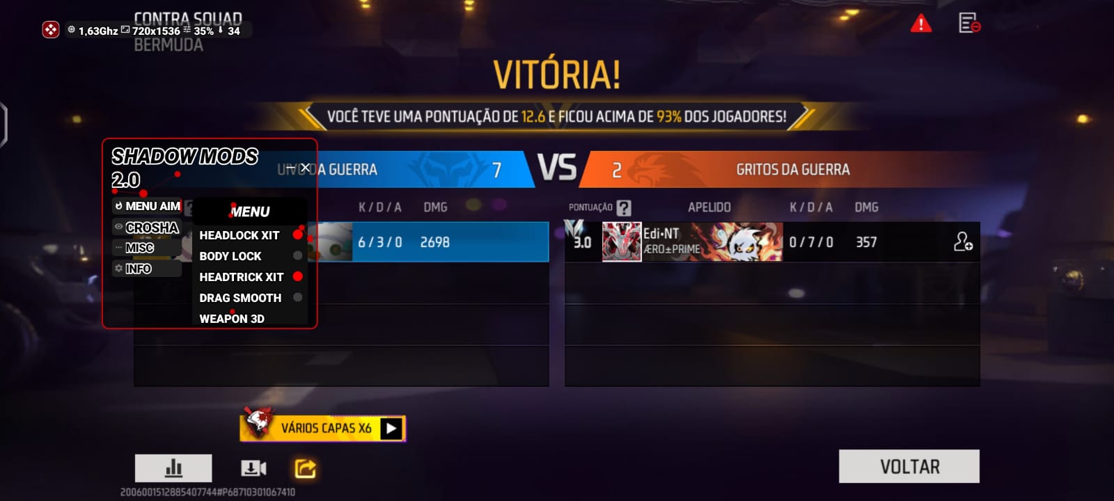 Shadow Mods Testimonial