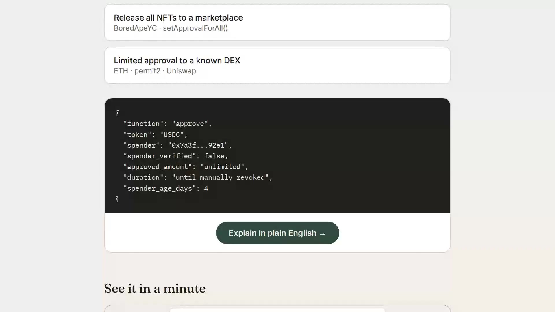 PlainText in a minute
