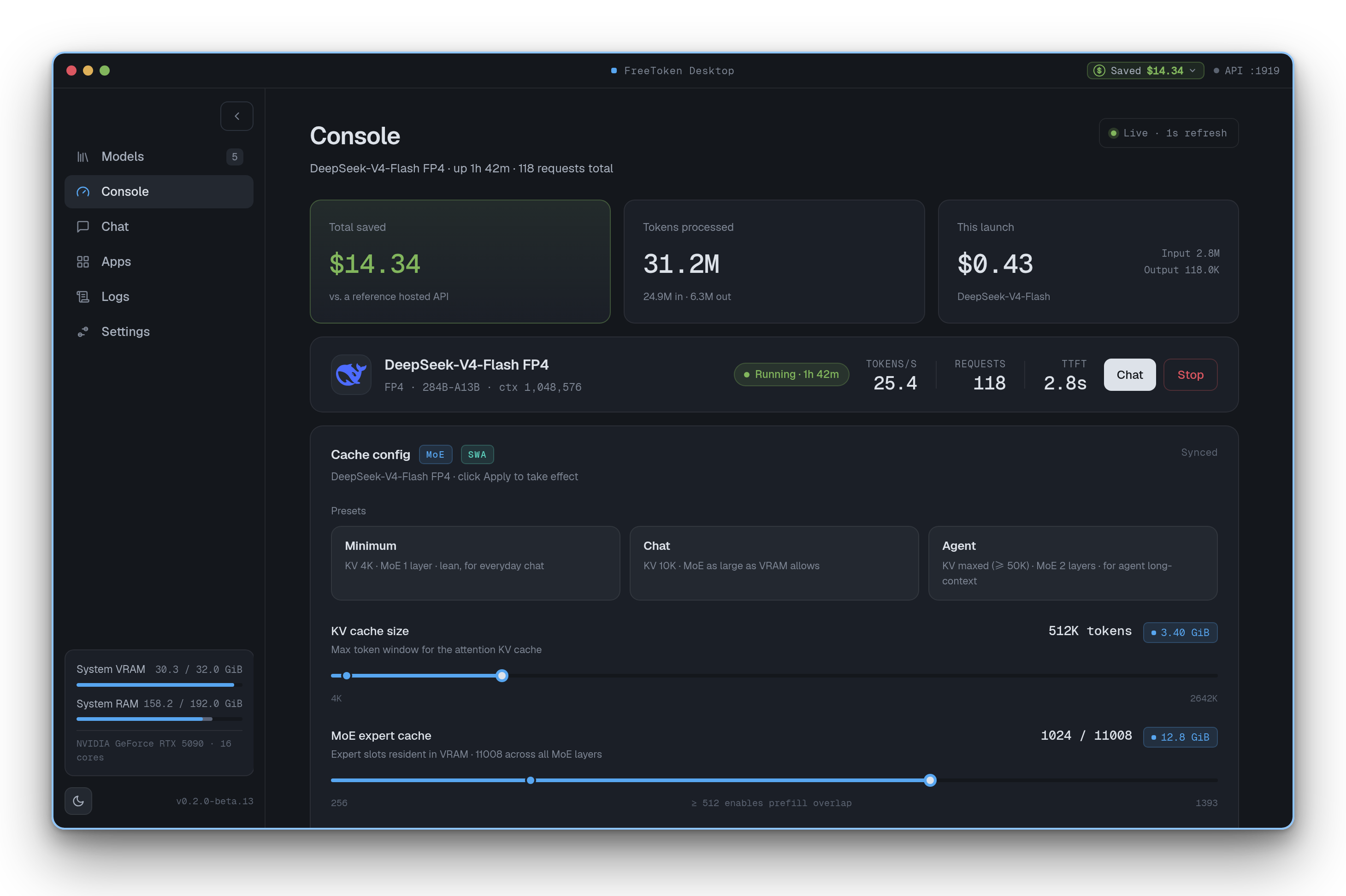 FreeToken Desktop