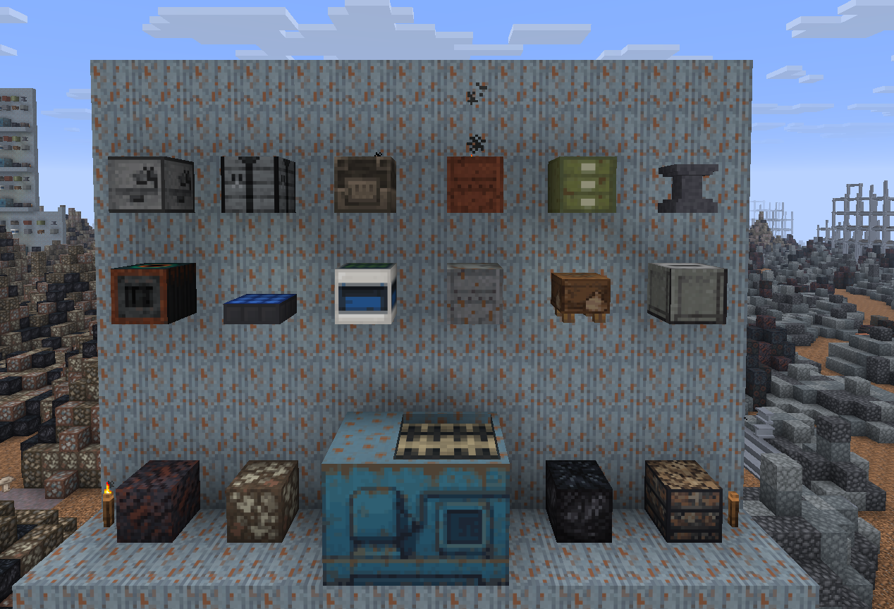 The machine tier, built by stacking components on a core.