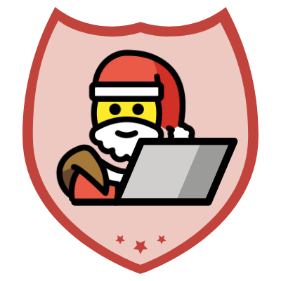 Secret Santa Badge
