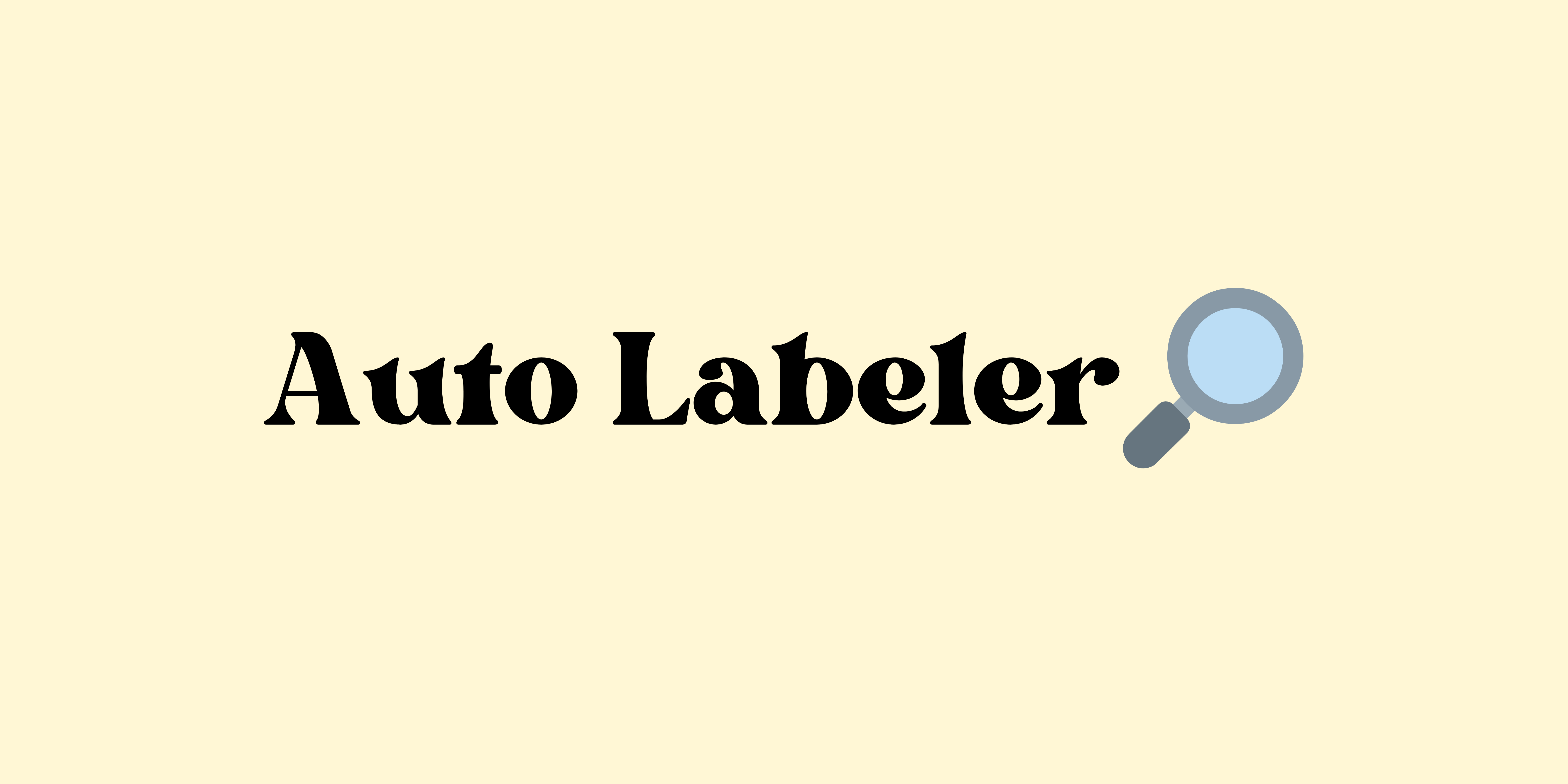 Auto Labeler