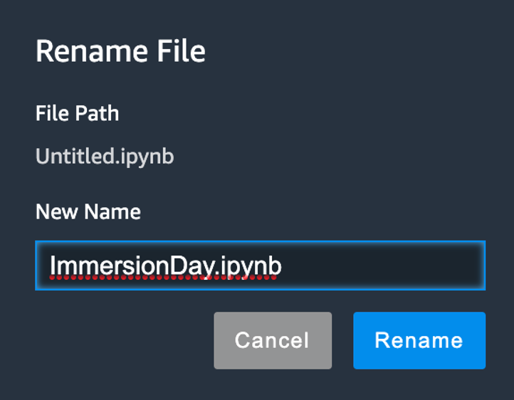 Rename file