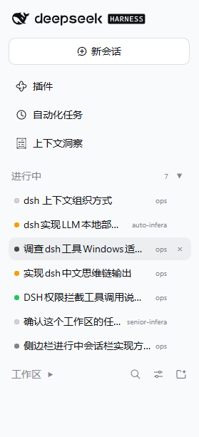 进行中分组