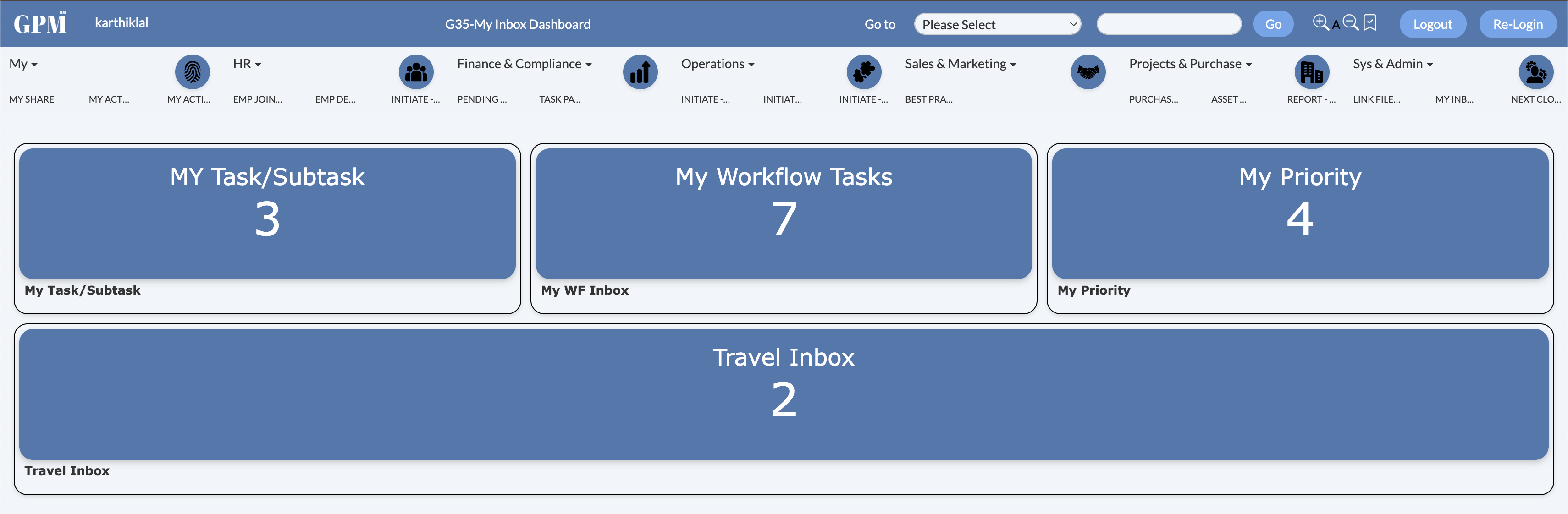 Light Theme (Blue)