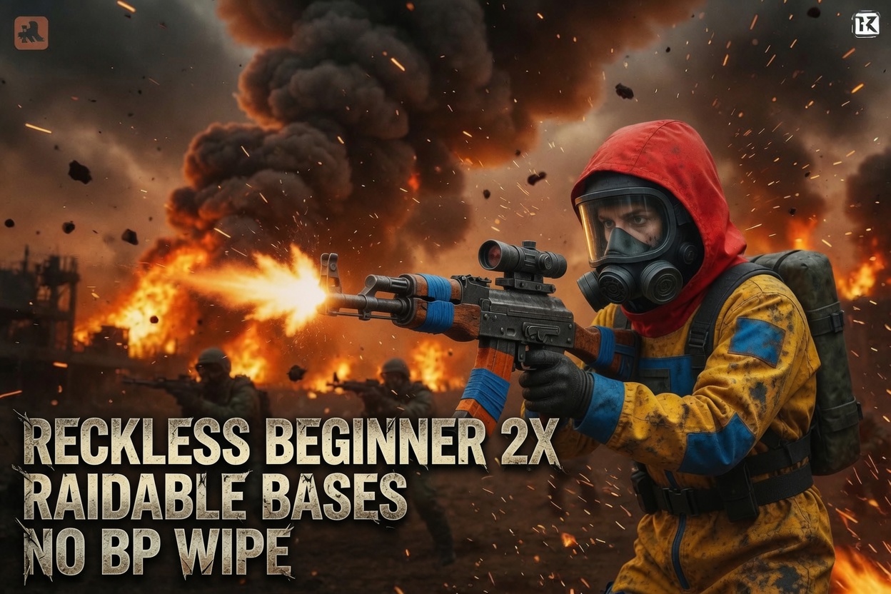 Баннер сервера Reckless 2x Beginner