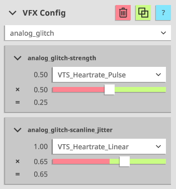 VFX Config example