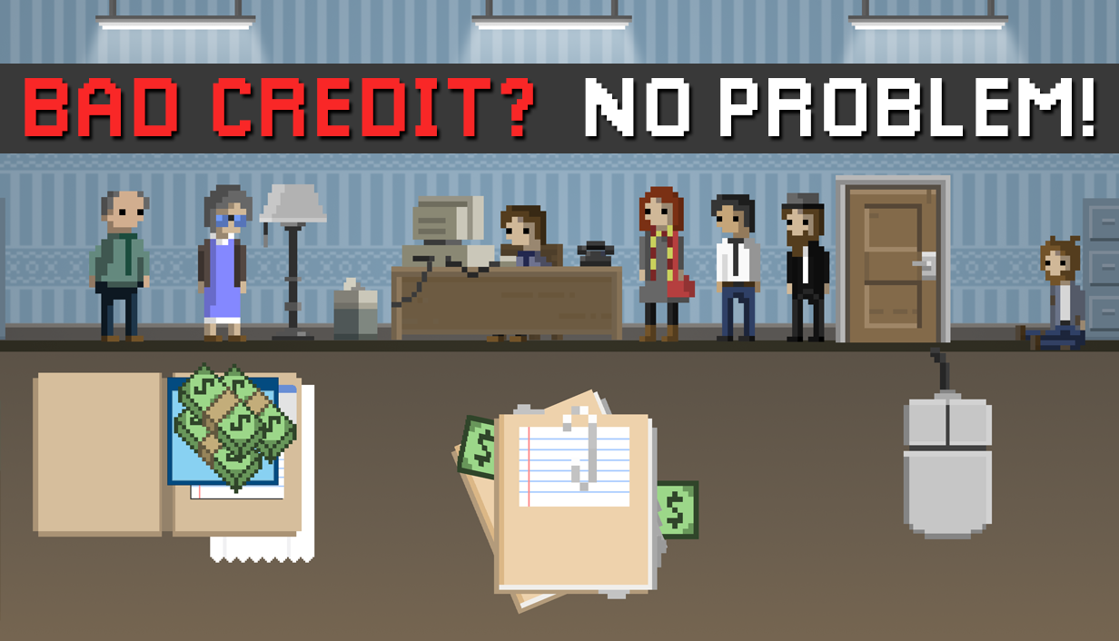 Solo Developer Launches Bad Credit? No Problem! on Steam