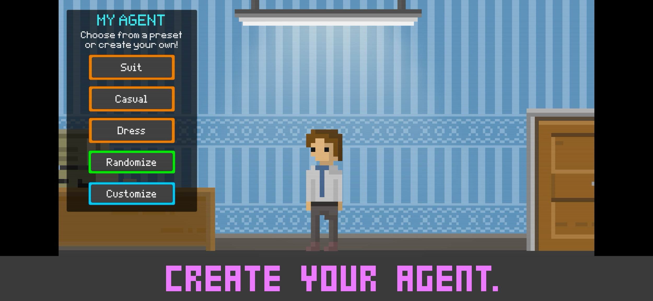 Employee creation screen