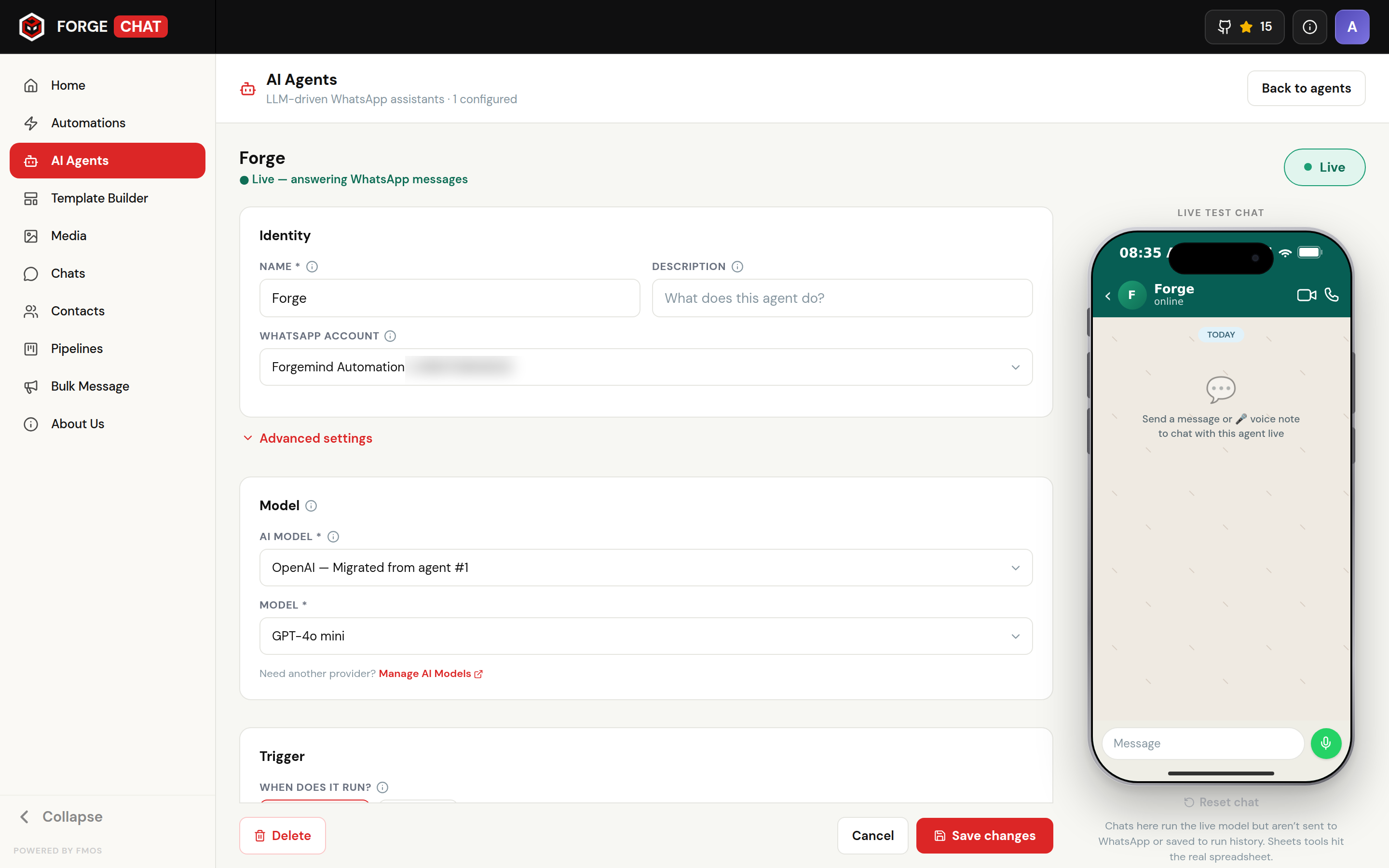 AI Agent Builder