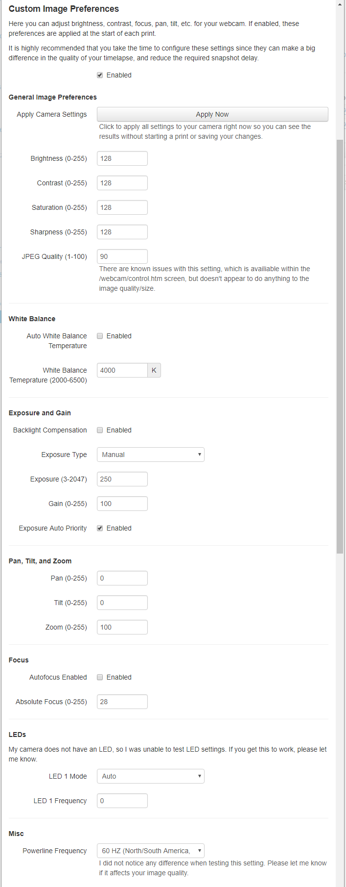 The camera profile Page 2