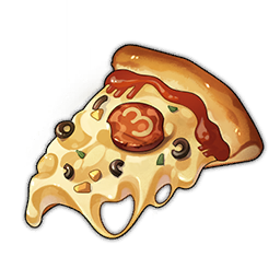 Clockie Pizza (Single Slice)
