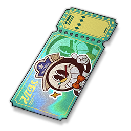 Sweet Dreams Holographic Ticket