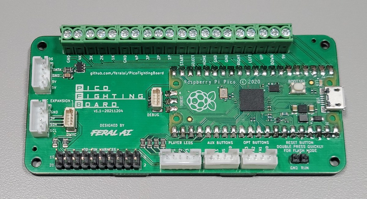 Pico Fighting Board v1.0