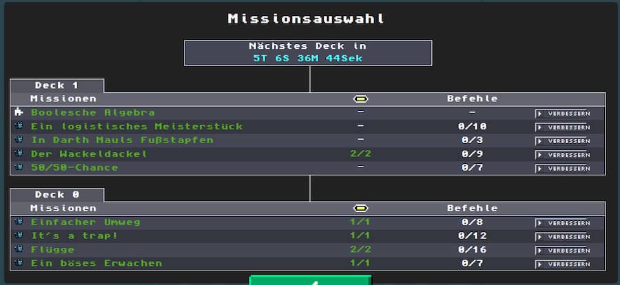 Missions Screenshot