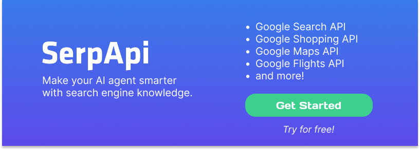 SerpApi Banner