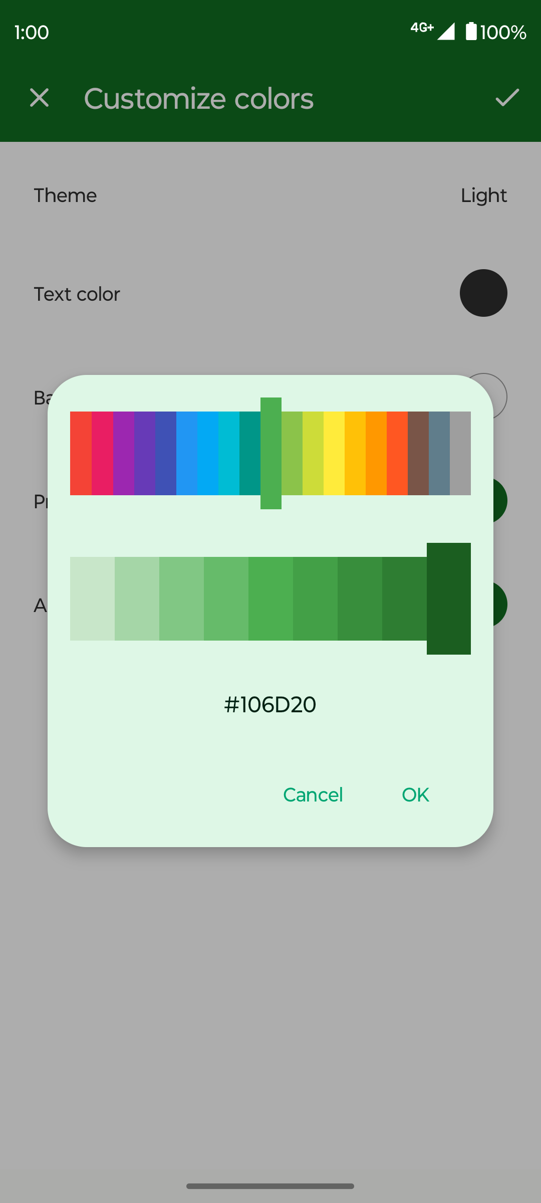 Screenshot 6 of Fossify Notes — opens full size