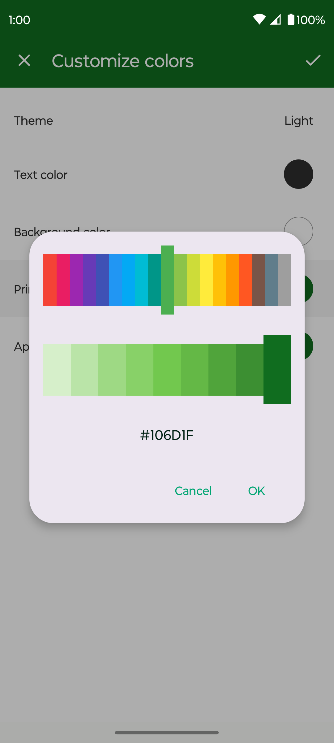 Screenshot 5 of Fossify Paint — opens full size