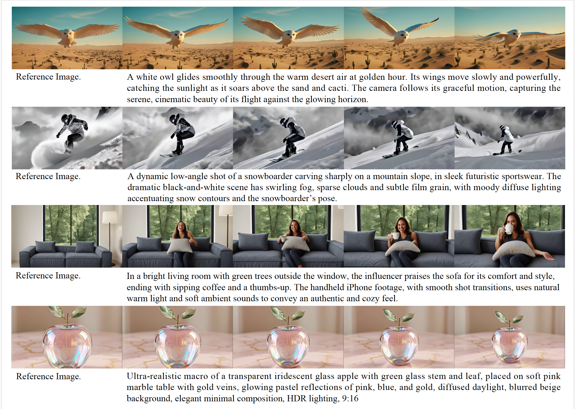 Image to Video Examples