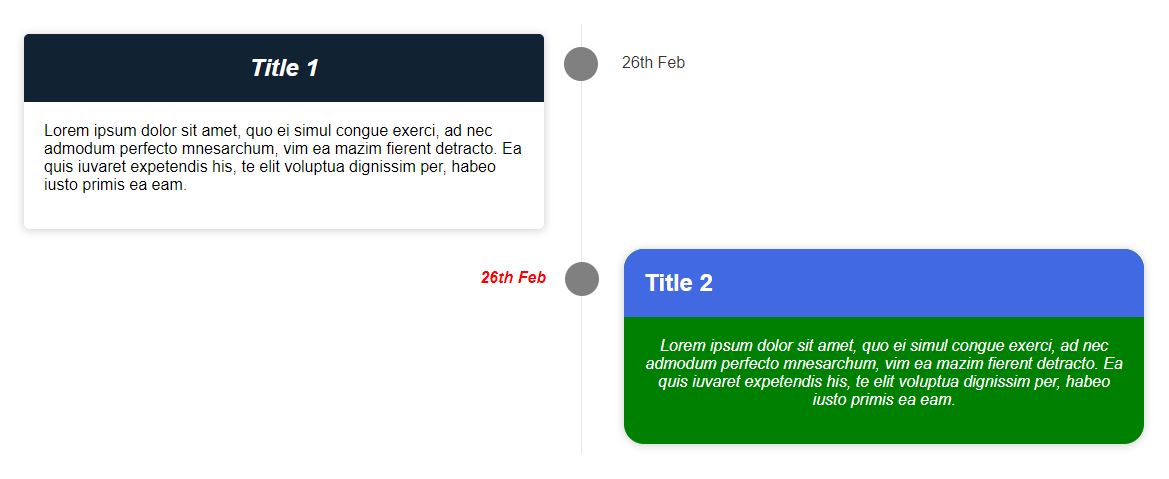 Advance timeline