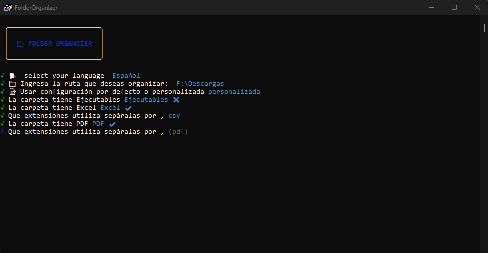 Custom configuration