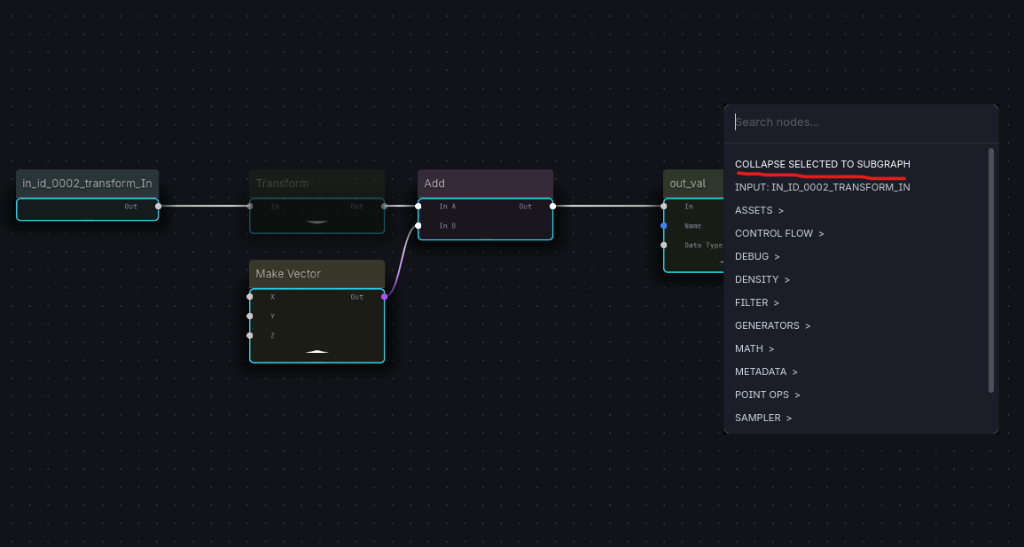 Subgraph Collapse