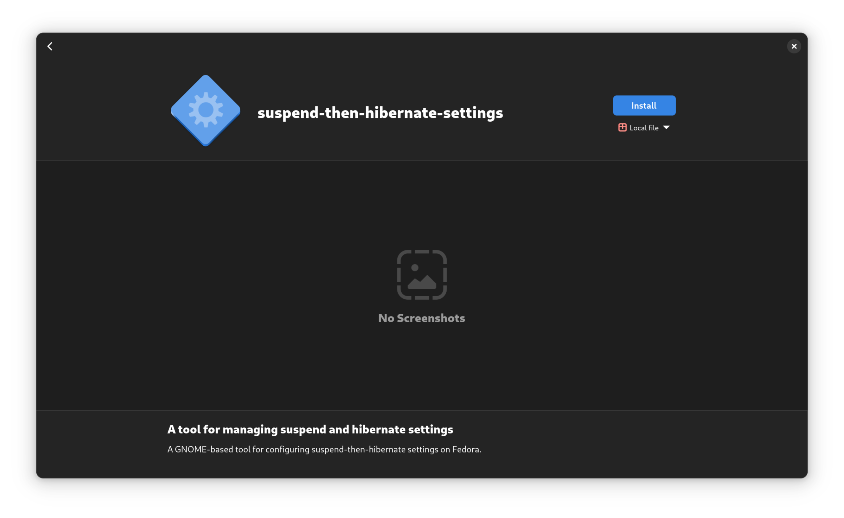 Install Using GNOME Software Center