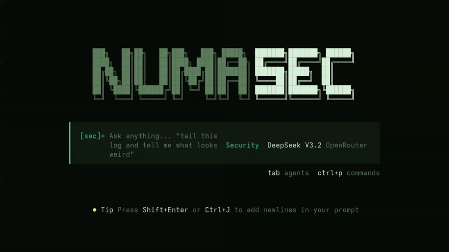 creating an operation in numasec