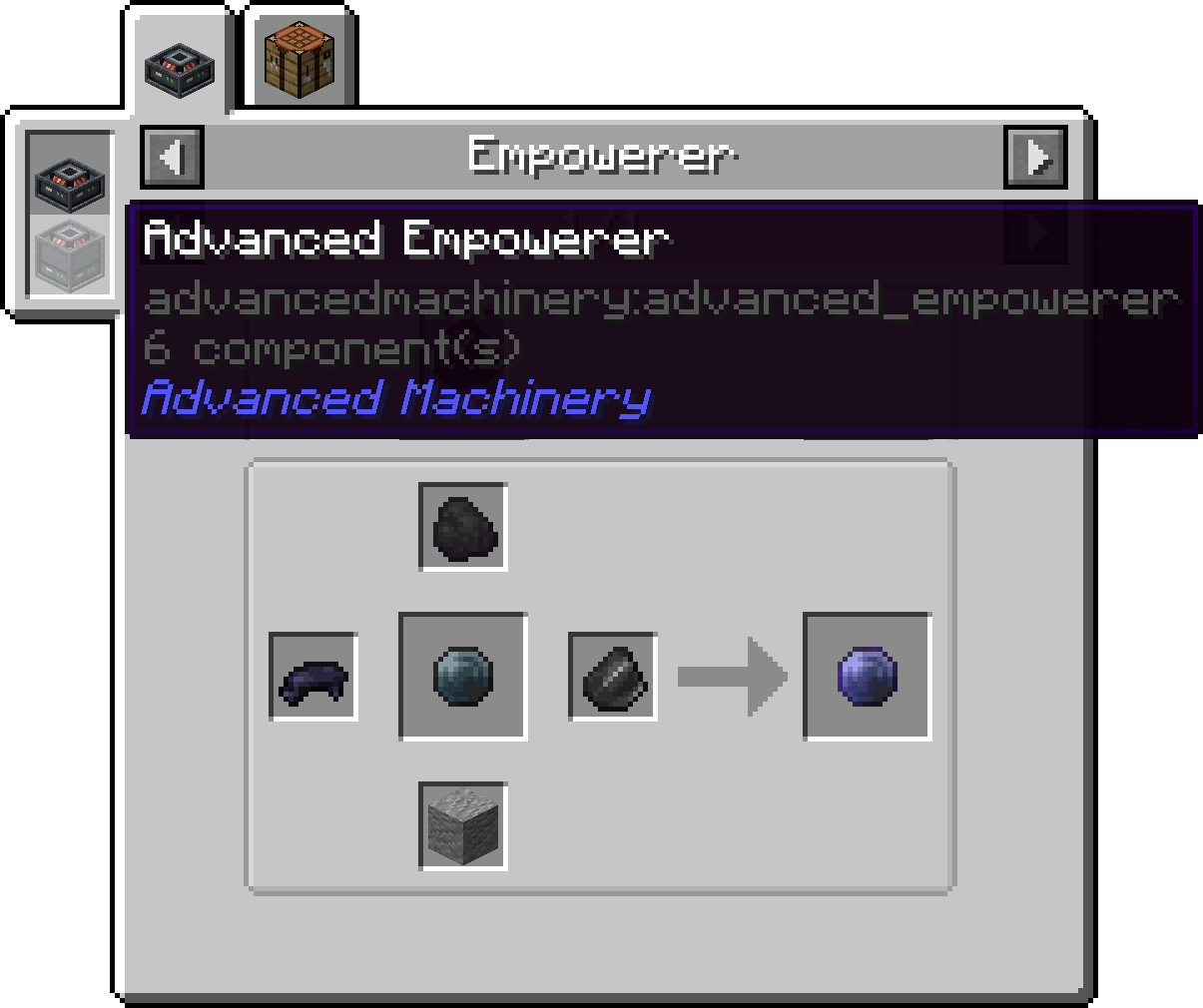 JEI Integration Showcase