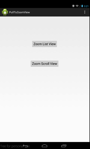 PullZoomView