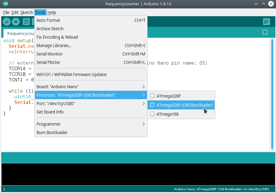 bootloader setup