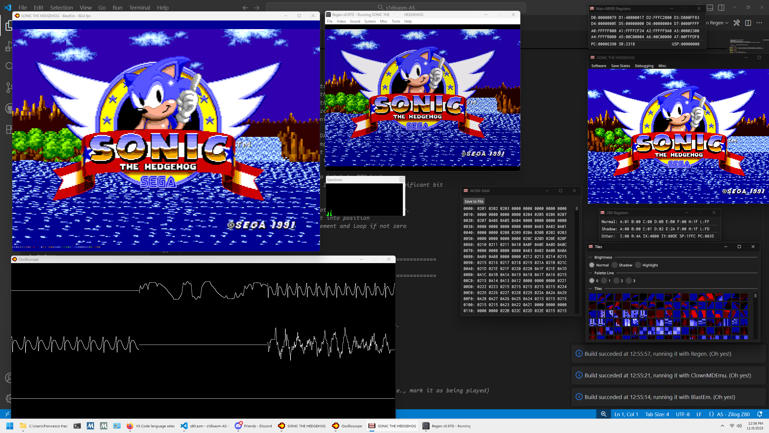 One click away from emulators!