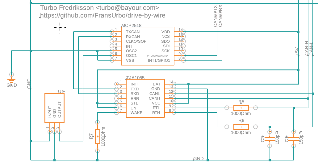 Circuit Diagram - CAN-bus