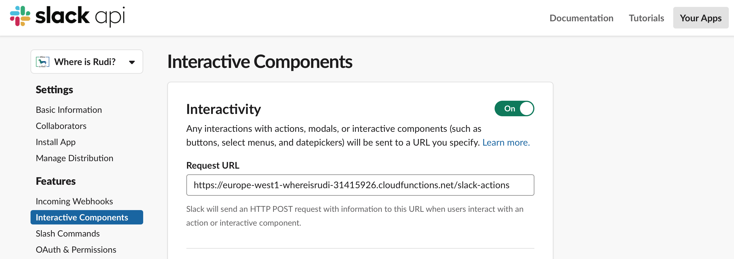 Slack API Actions