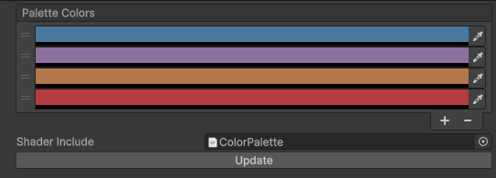 Defining a Color Palette.