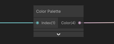 Getting color from Palette in Shader Graph.