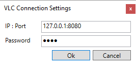 VLC Connection Settings 1