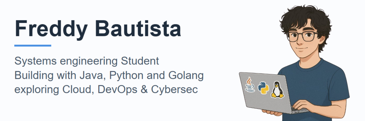 Freddy Bautista's Personalized Banner